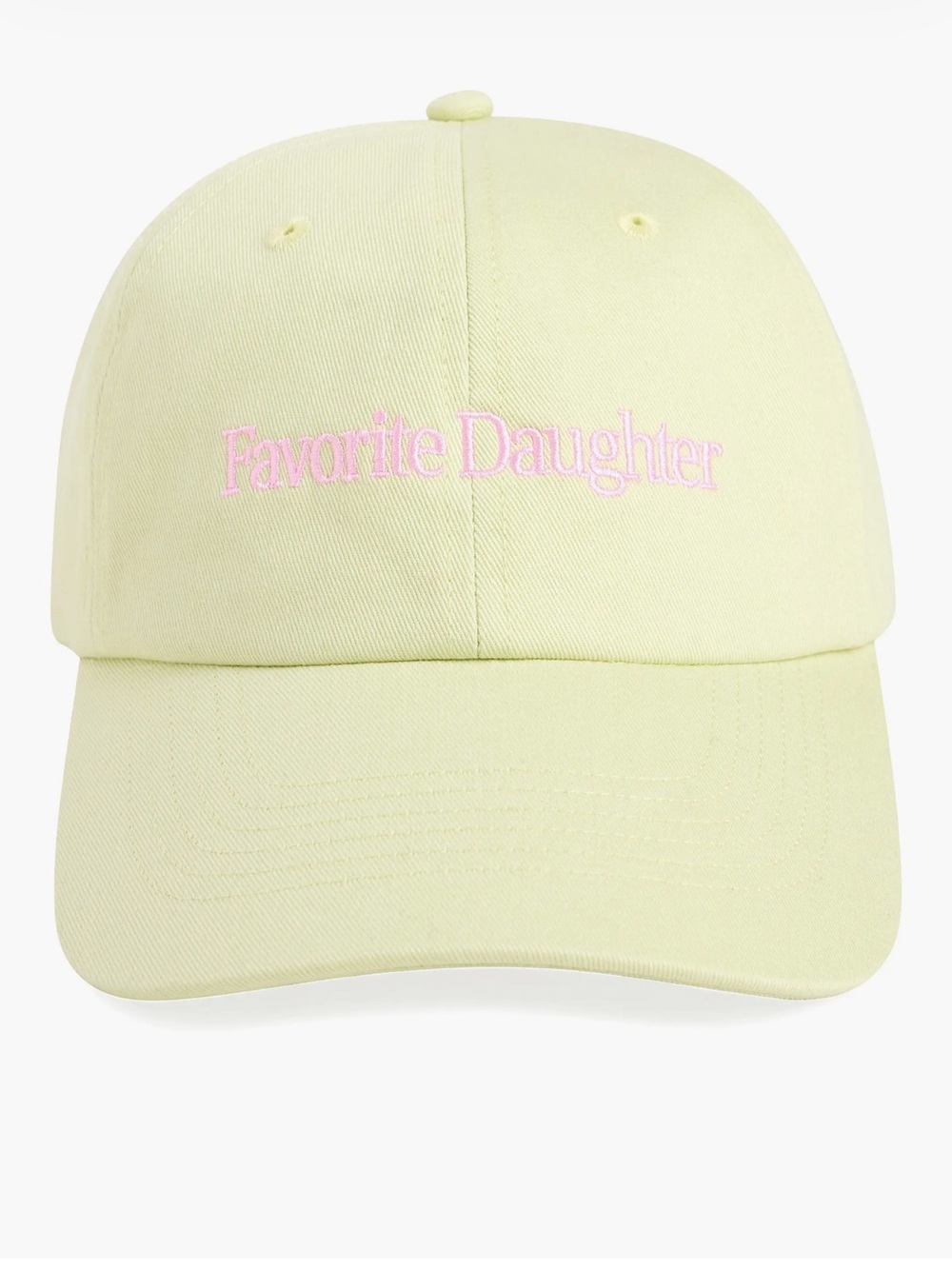 Favorite Daughter Classic Logo Cotton Twill Baseball Cap like new / no tag